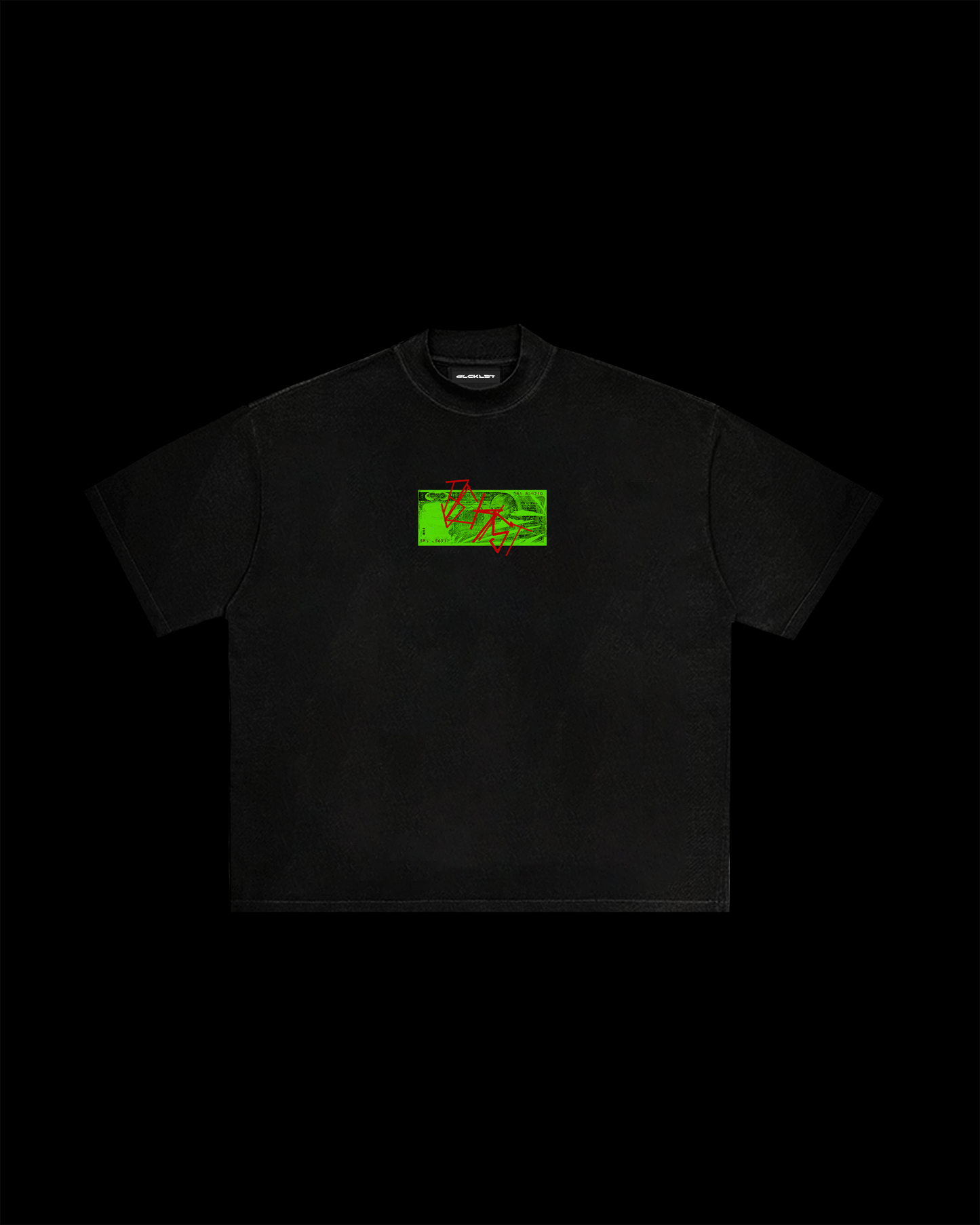 Gandhi Money Black Tee